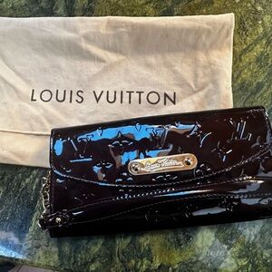 LV Monogram Vernis Sarah Wallet